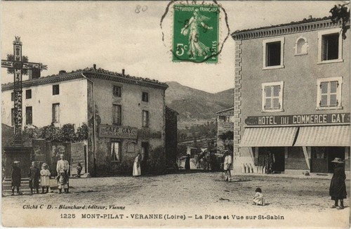 Cpa mont pilat - pilat-vÉranne, la