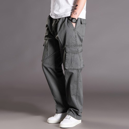 Hommes cargo combat pantalon - combat,
