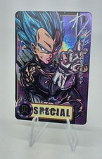 DRAGON BALL Z DBZ VEGETA CARTE CARDDASS CARD FOIL HOLO FLASH MANGA ANIME SPECIAL