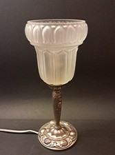 Art Déco - Lampe en métal