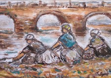 peinture Huile vintage