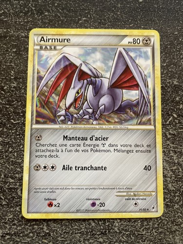 Airmure rare pokémon - airmure,