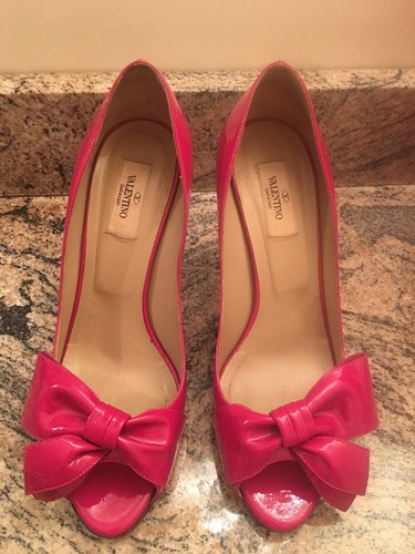 Valentino pink patent high - pink,