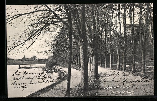 Carte postale neustadt - neustadt,, partie