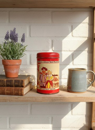Boîte fer vintage les - en, "les