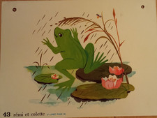 Affiche scolaire double face