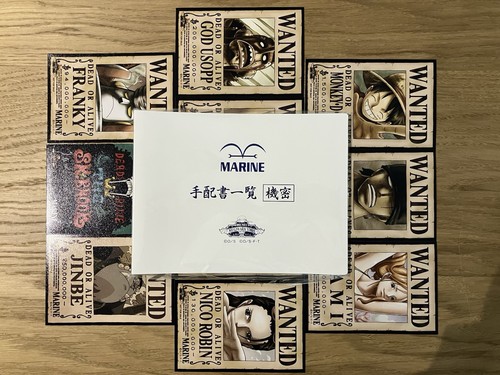 One piece wanted poster - one, x10