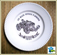 ASSIETTE EN FAYENCE BLANCHE