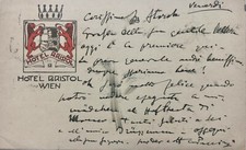 Giacomo PUCCINI - Carte autographe signée / "Fille du far-west"