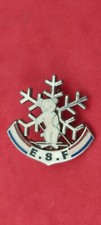 Ski : ancien insigne ourson de