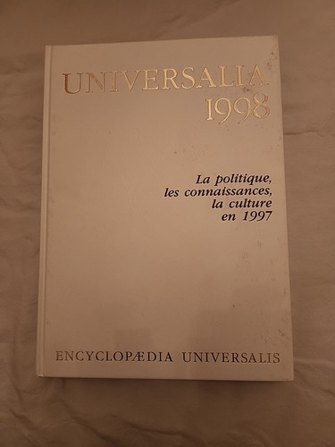 Encyclopedia universalis 1998 - encyclopedia,