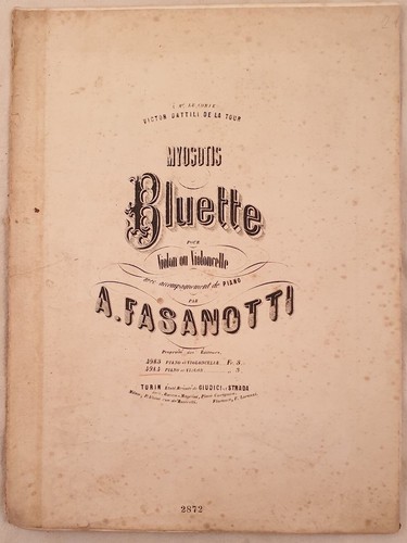 Fasanotti myosotis bluette - myosotis,