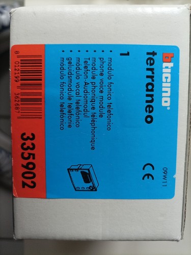 Module phonique bticino 335902 - bticino,