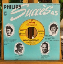 Trés Rare SP Jukebox Georges Brassens ‎– Au Bois De Mon Cœur, Le Vin. 1957 (VG+)