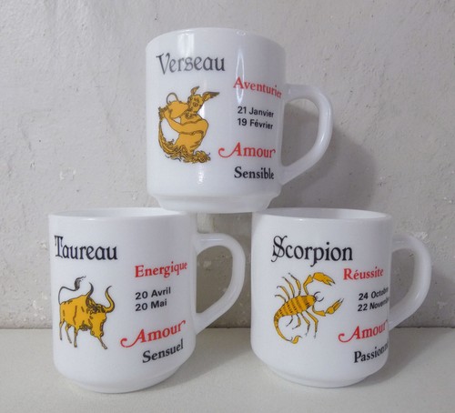 Mugs arcopal signe - 3, du