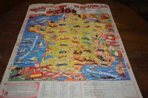 Carte france biscottes - carte,
