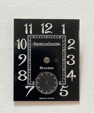 SUPERBE CADRAN MONTRE JAEGER LECOULTRE REVERSO @ DIAL JAEGER LECOULTRE BLACK @