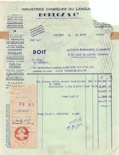 Facture   1950 INDUSTRIES