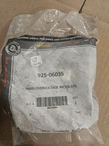 Cub cadet mtd overvoltage - cadet,