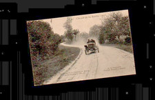 cpa auto grand circuit de la sarthe 1906 équipe bayard clément chateau burou