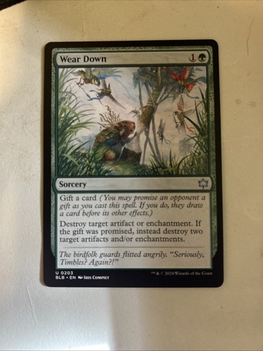 Wear down bloomburrow - down, (203)