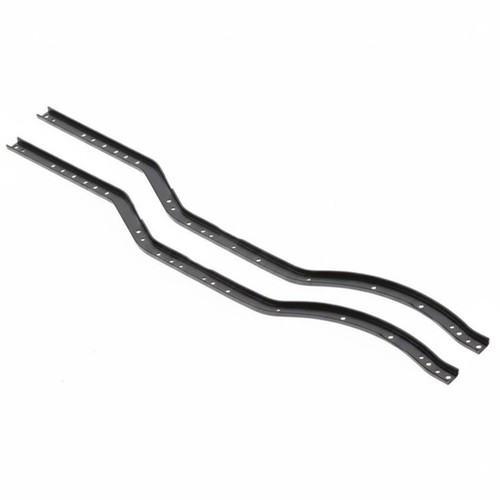 Rail châssis scx10 noir - châssis,