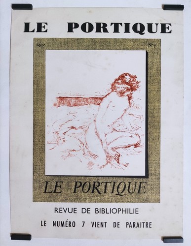 Portique 1950 affiche - portique,