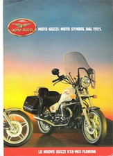 MOTO GUZZI - V35 V65 FLORIDA - 1986 / FRENCH / catalogue brochure  dépliant 