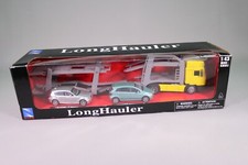 LE1035 NEW RAY 15165 Camion 1/43 Man F2000 Long Hauler porte voiture 41 cm