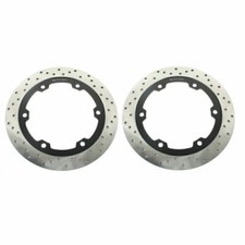 2 Front Brake Rotors Discs For