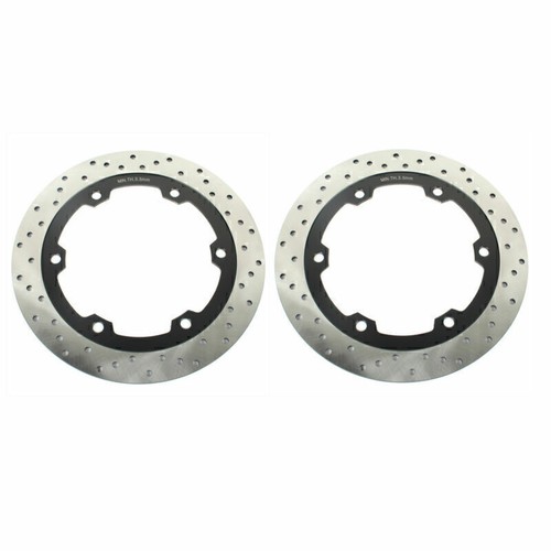 Front brake rotors discs - front,