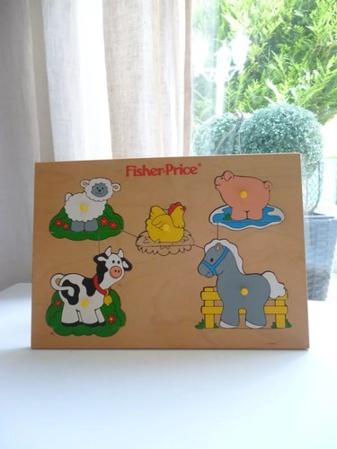 Ancien puzzle en bois - ancien,