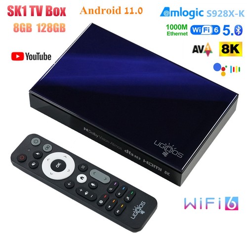 Ugoos sk1 box amlogic - sk1, 8k