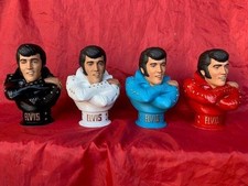 Elvis Presley Bust DOLL FIGURE