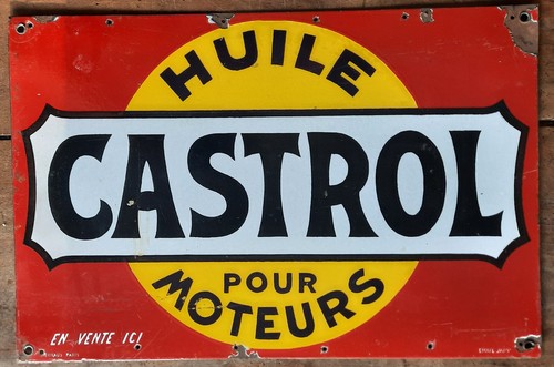 Ancienne plaque émaillée