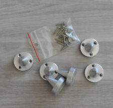Lot de 6 pointes de découplage en aluminium pour enceintes