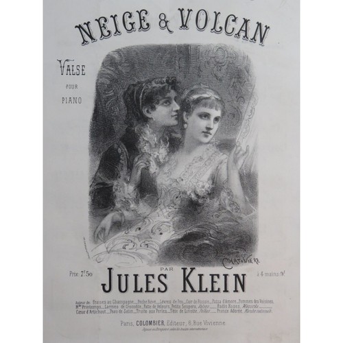 Klein jules neige volcan - jules,