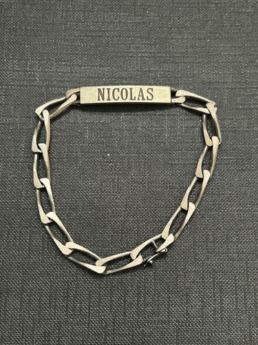 Ancien bracelet gourmette - bracelet,
