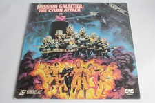 Laserdisc PAL Mission Galactica The cyclon Attack 1980 (63830)