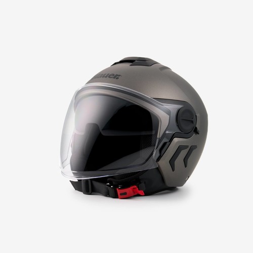 Casque moto jet blauer 01 - casque,