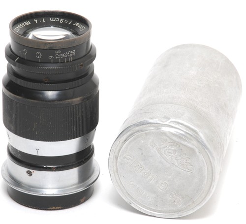 Leica leitz elmar 9cm lens - 4/9cm,