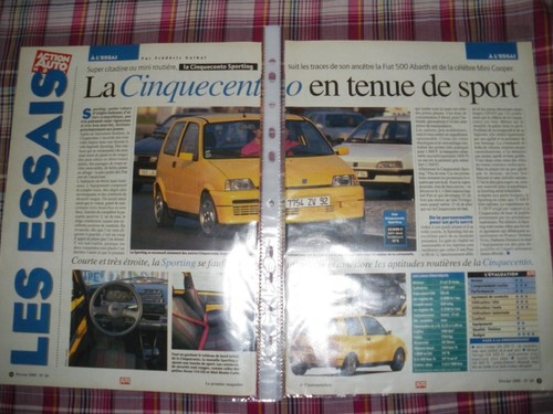 Essai fiat - a, l'essai......fiat