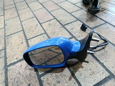 VW Polo 6N2 Rétroviseur Latéral Extérieur Gauche Électrique Surfblau LA5C