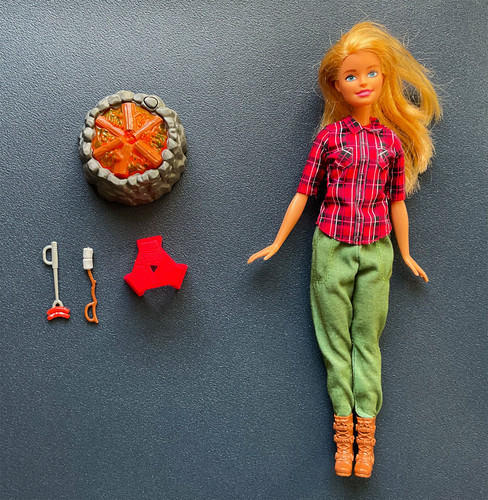 Barbie fdb44 joie - barbie, camping