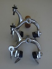 Campagnolo Super Record Brakes 4061 /1 2040 /1 Pre-CPSC Short Reach Ext Nut VGC