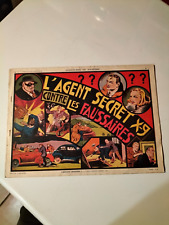 BD RECIT COMPLET 1939 AVENTURES MYSTERIEUSE N° 17 L AGENT SECRET X 9  (AI60)