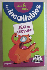 Jeu de lecture dès 6 ans Les incollables Créé par des orthophonistes PlayBac