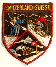 Écusson SWITZERLAND SUISSE en