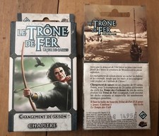NEUF CARTES LE TRONE DE FER JCE @ CHANGEMENT DE SAISON @ CHAPITRE @ EXTENSION