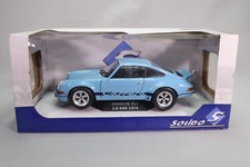 LJ720 SOLIDO S1801101 1/18 Porsche 911 Carrera 2.8 RSR 1974 Bleu Blue civil
